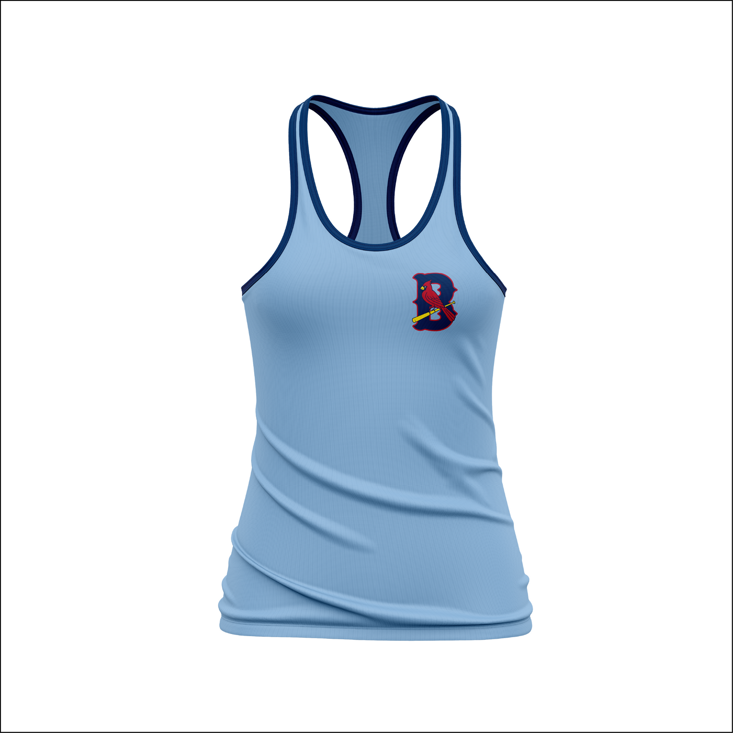 BEDFORD CARDINALS RACERBACK