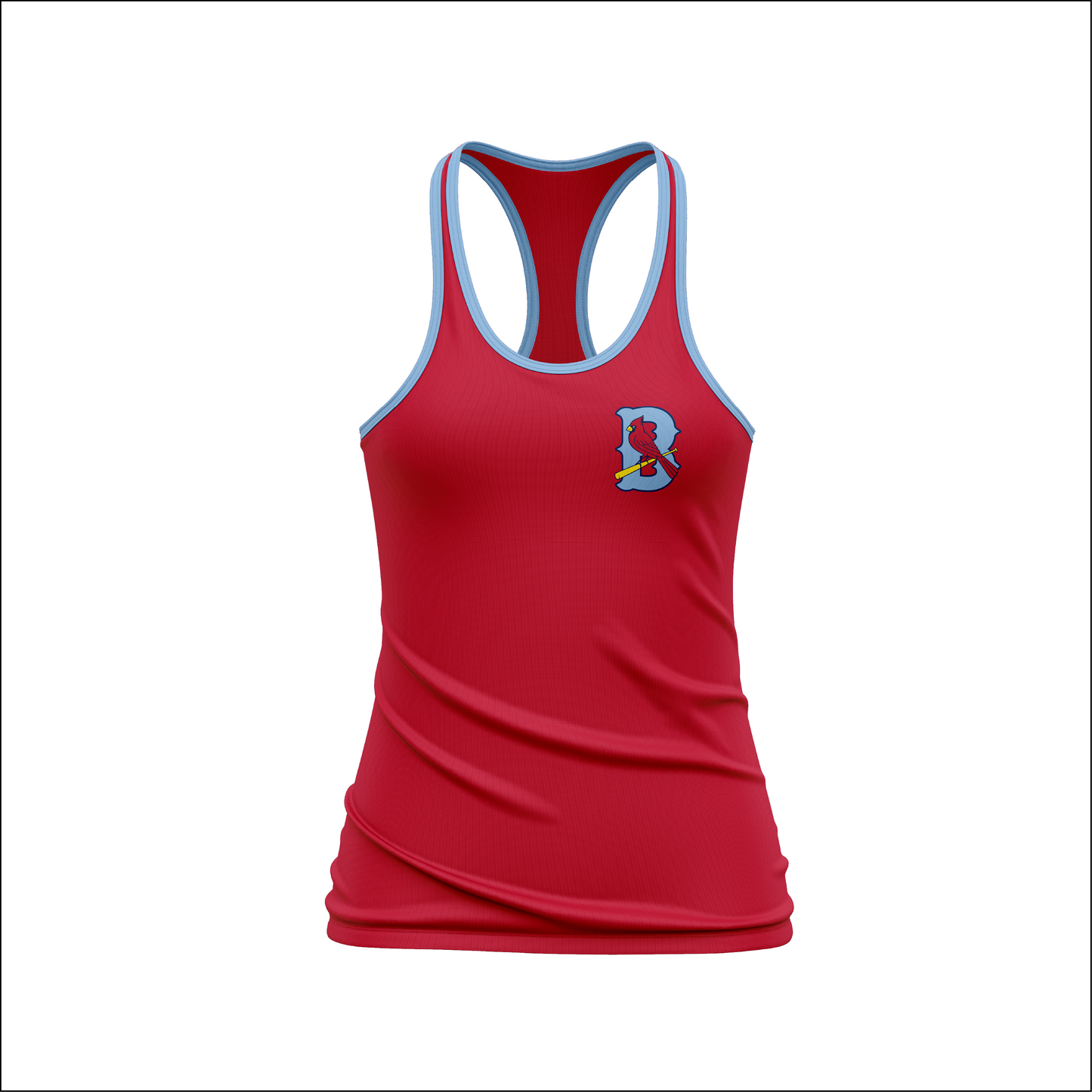 BEDFORD CARDINALS RACERBACK