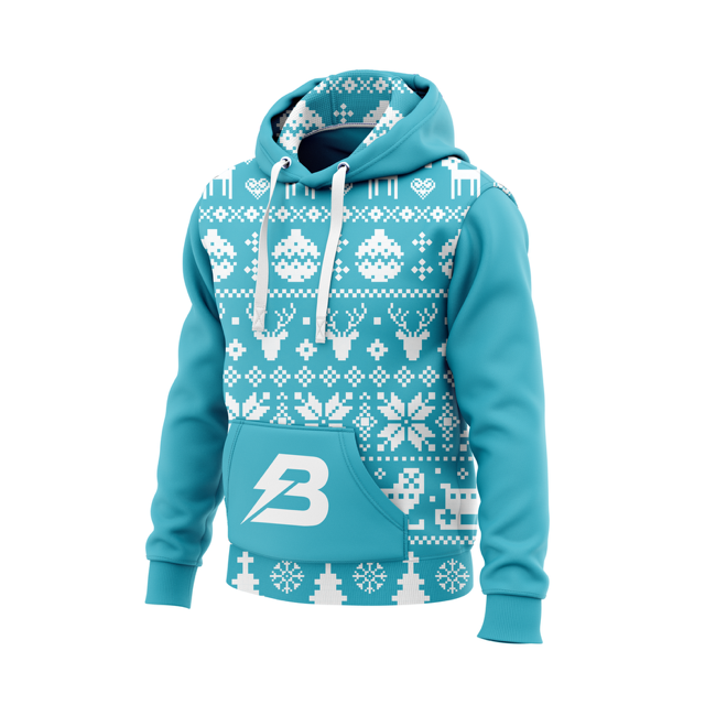 BLUE CHRISTMAS SWEATER