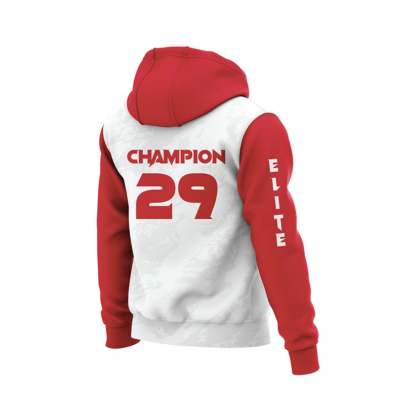 BOLT Red/White Hoodie