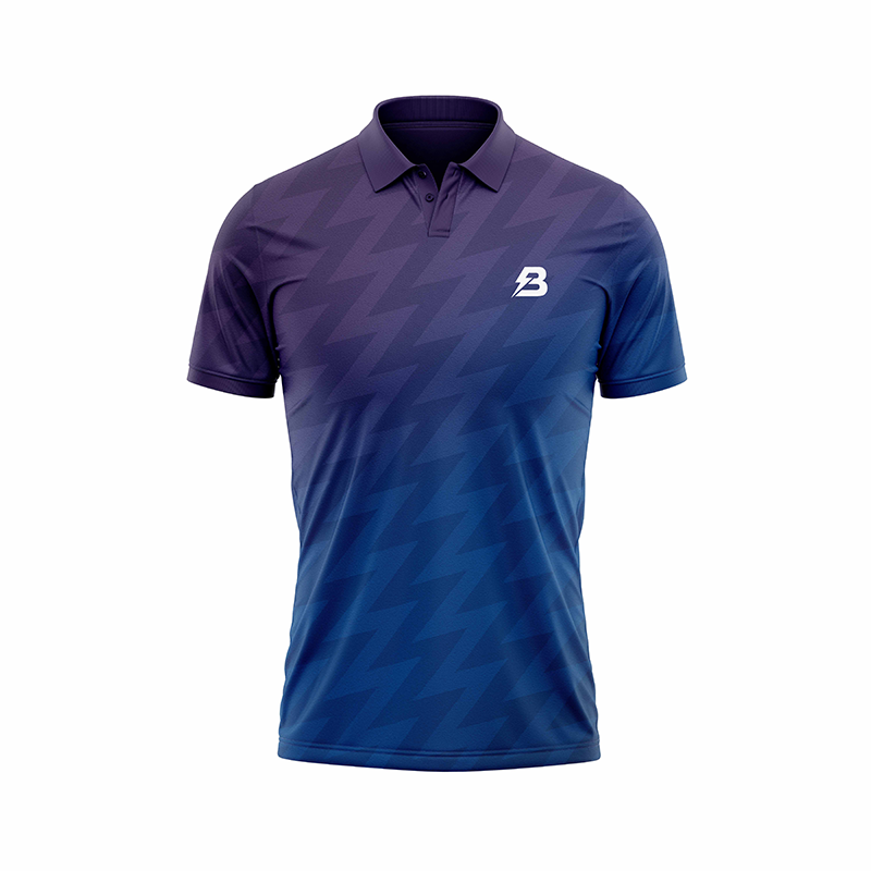 GOLF POLO [PURPLE-BLUE]