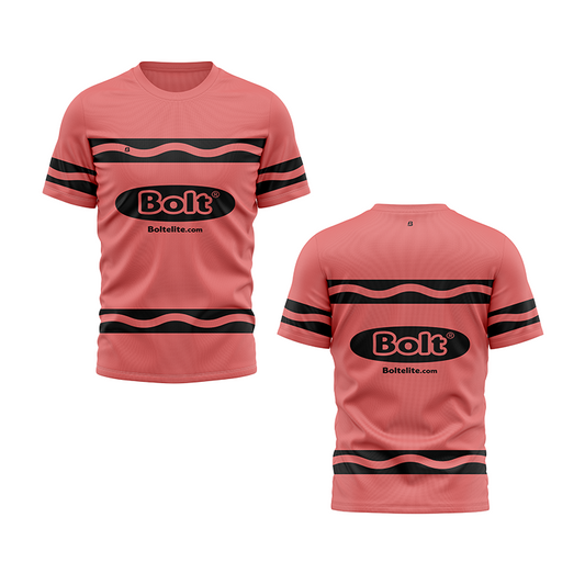 Color box from BOLT Custom Sportswear with vibrant, customizable design and sturdy construction for sports gear storage.
